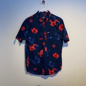 Hollister Floral Shirt (Slim Fit & Epic Flex)